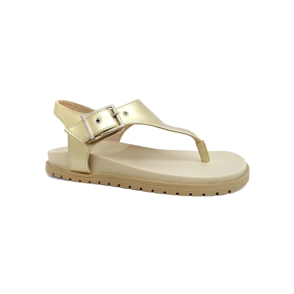 Sandália Sua Cia Papete Flatform 8354.15388 Light Gold
