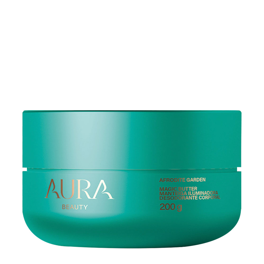 Aura Beauty Magic Butter Afrodite Garden - Manteiga Iluminadora Corporal 200g