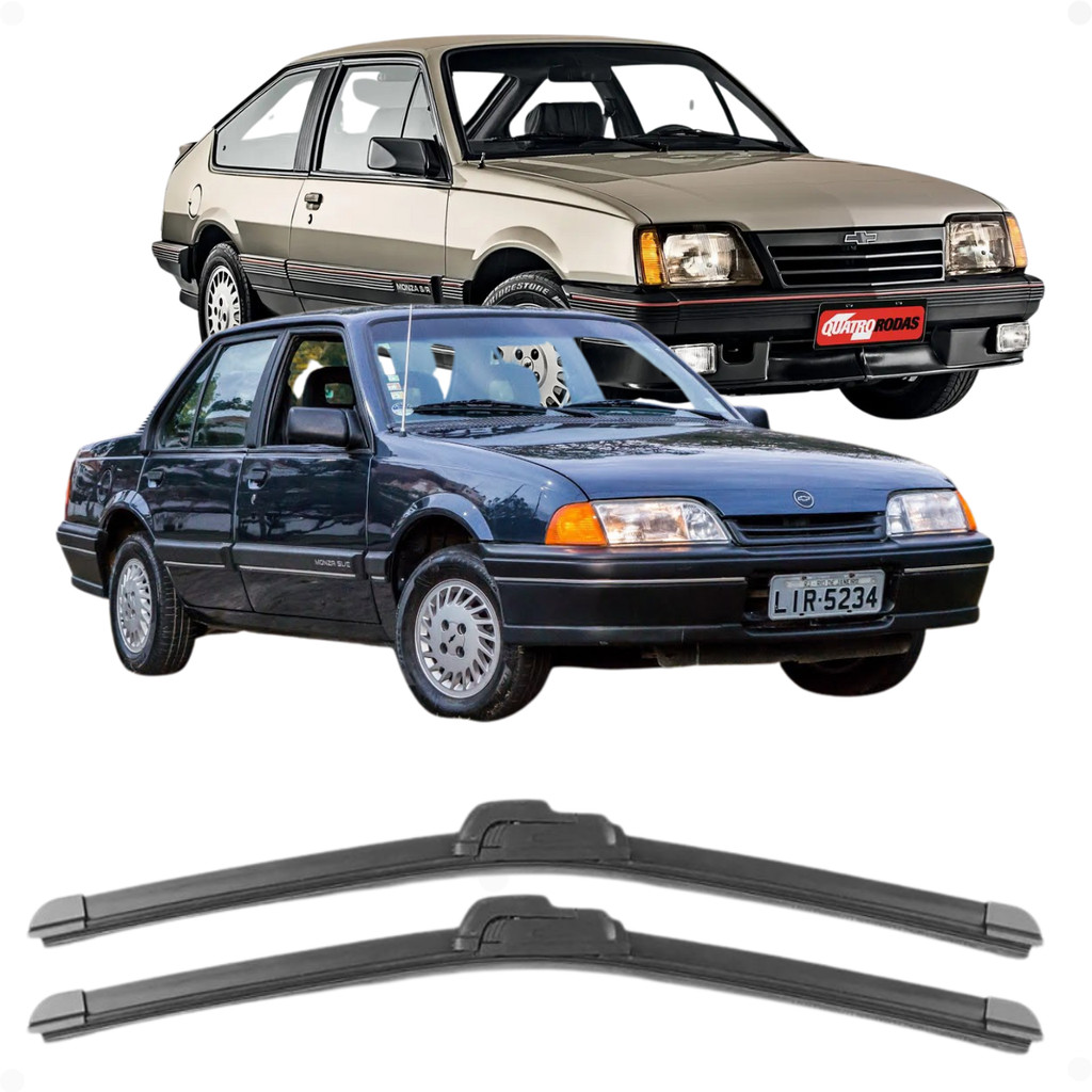 Par Palhetas Monza 1984 Até 1996 Limpador De Parabrisas em Oferta na Shopee