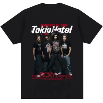 Camiseta  Tokio Hotel Adulto/Infantil Lançamento Camiseta Em Algodao TrendBox mania