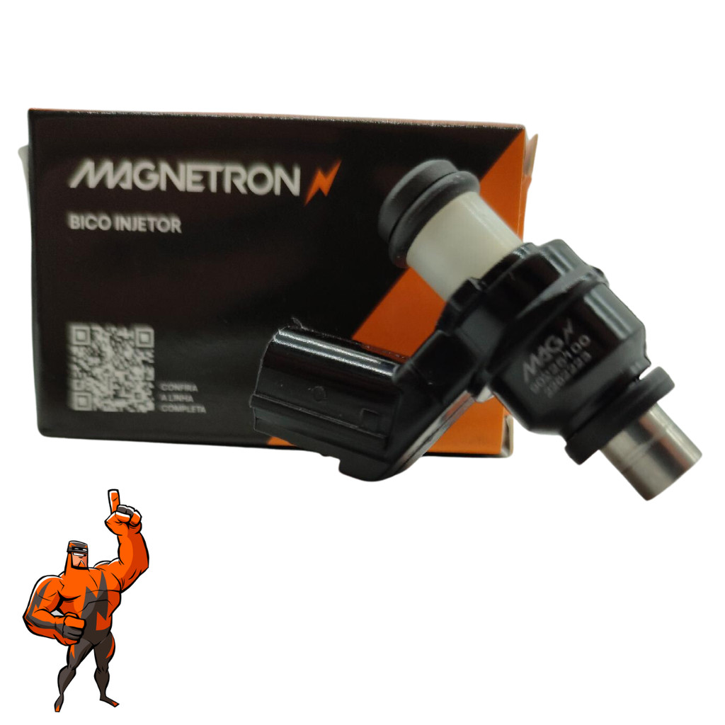 Bico Injetor combustível gasolina Honda Xre 190 Flex  2016 a 2023 ( 10 Furos ) - Magnetron em Oferta na Shopee