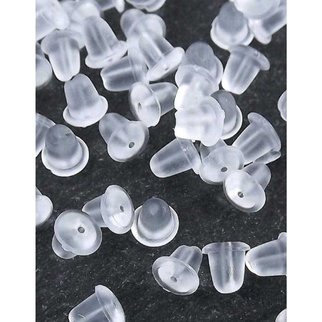 Tarracha Brinco tarrachinha Silicone Atacado - 100 Pçs