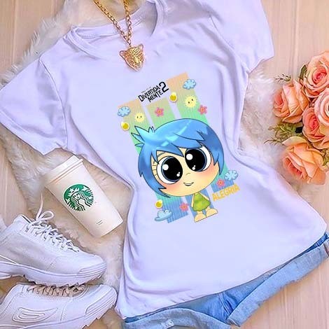 Camiseta camisa blusa Infantil Juvenil DivertidaMente várias estampas