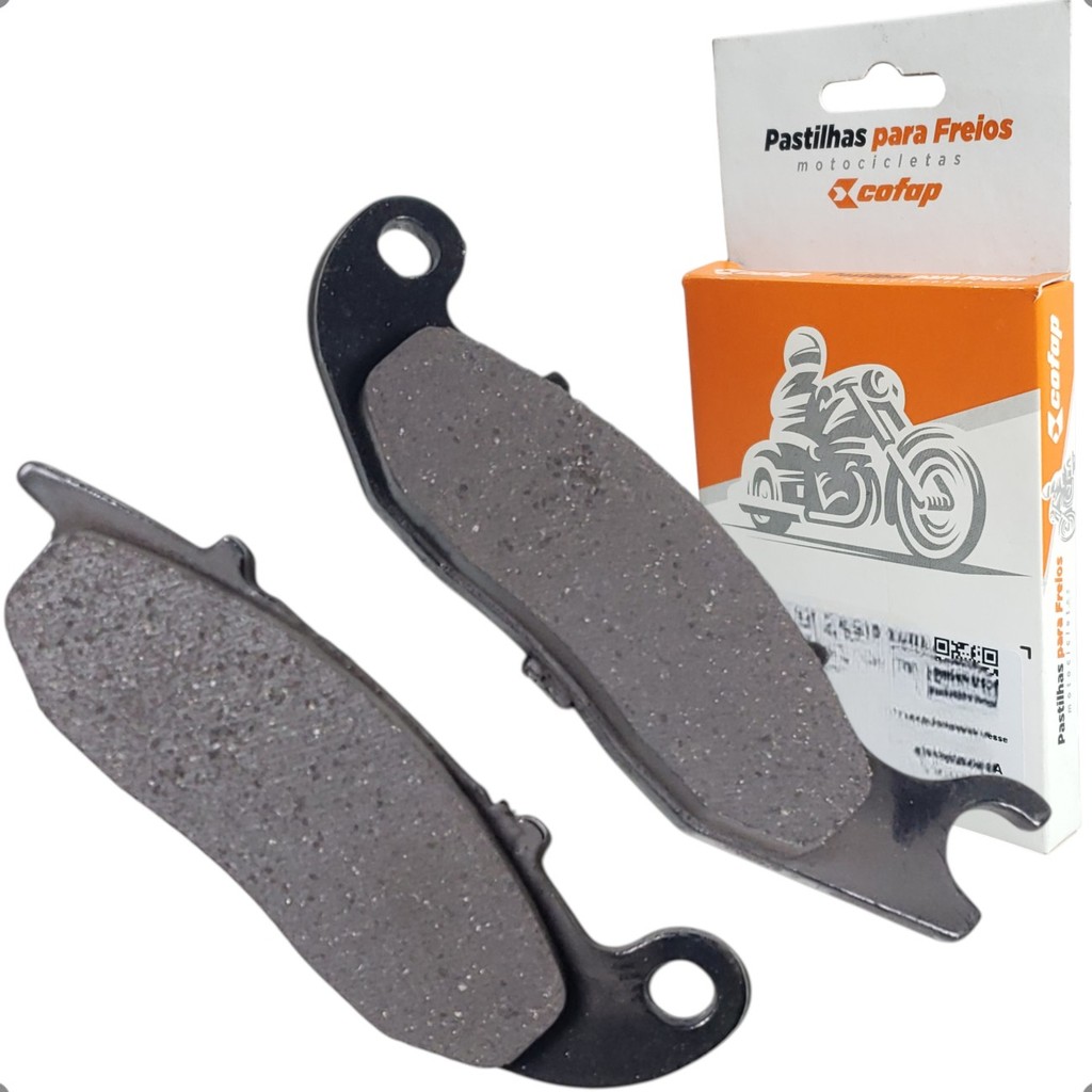 Pastilha Freio Dianteira Orgânica Cofap P/ Honda Cg 150 160 Titan Fan Yamaha Fazer Ys 250 Fz 25 em Oferta na Shopee