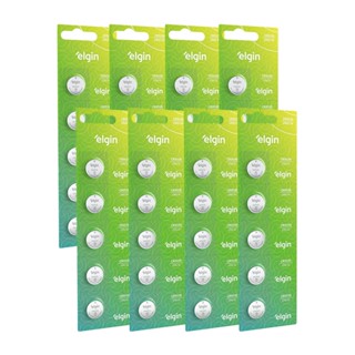 Kit 40 Baterias Pilha Moeda Cr2025 3v 8 Cartela Elgin em Oferta na Shopee