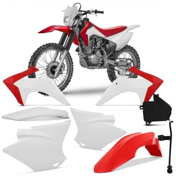 Conjunto Completo CRF 230 2015 Kit Completo Pro Tork Roupa 2008 2009 2010 2011 2012 2013 2014 a 2018