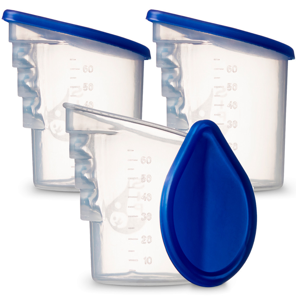 Copo para Leite Materno SIP 60ml - 3 Unidades