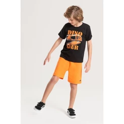 Conjunto Masculino Infantil Fóssil De Dino