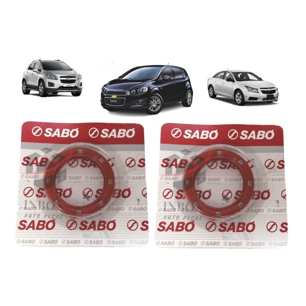 Retentor Eixo Comando Cruze 1.8 16v Tracker 1.8 16v Sonic 1.6 16v Sabó 5997