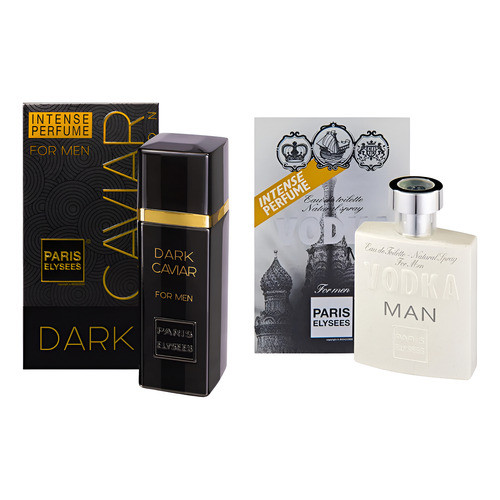 Kit 1 Dark Caviar + 1 Vodka Man Paris Elysees