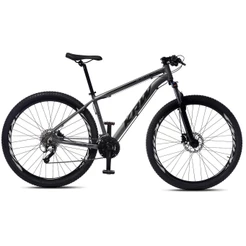 Bicicleta Aro 29 Krw Alumínio 27 Velocidades Freio Hidráulico Suspensão com Trava Mountain Bike R4