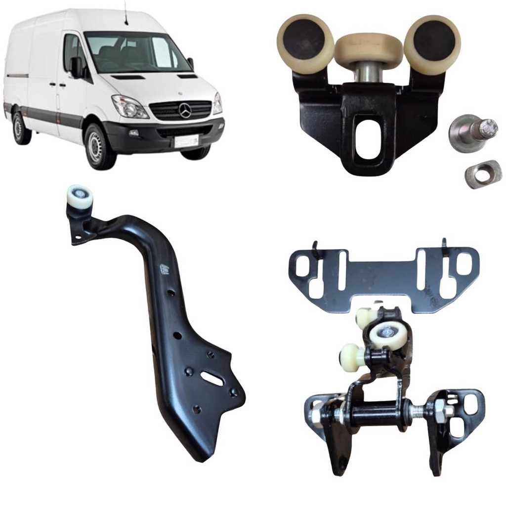 KIT GUIA CARRINHO PORTA CORRER PARA SPRINTER 2013 A 2020 em Oferta na Shopee