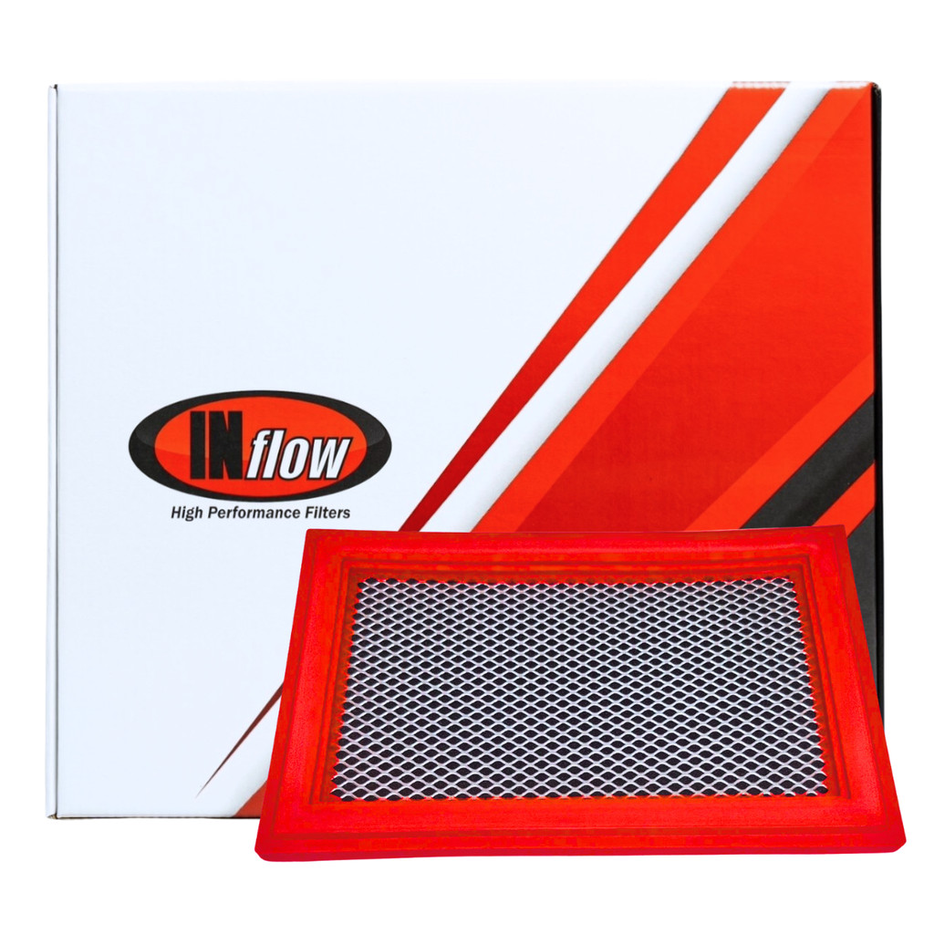 Filtro Ar Esportivo INFLOW Mercedes-Benz C180 C200 C250 C300 E250 E300 GLC 250 GLC 300 SLC 300 SLK 300 1.6 2.0 16V