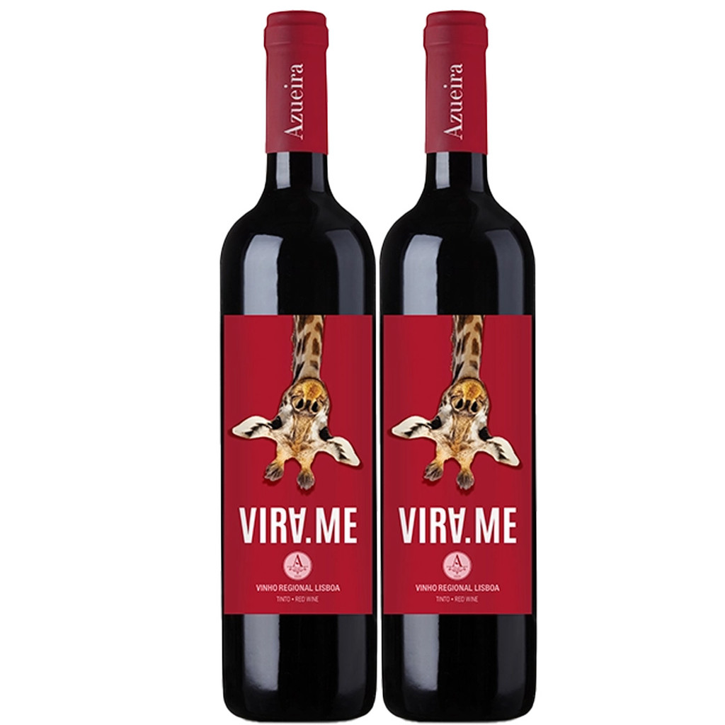 Vinho Portugues Tinto Seco Vira-me Girava 750ml Kit 2 Un em Oferta na Shopee