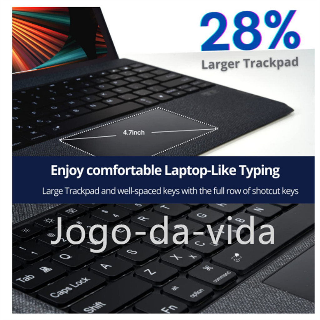 Capa magnético e trackpad teclado para ipad  7/8/9 Geração 10.2/10.5 polegada Suporte Caneta DK store