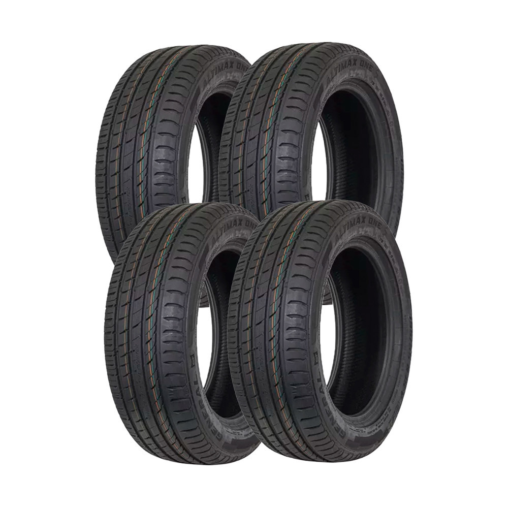 Jogo 4 Pneus General Tire by Continental Aro 16 Altimax One S 205/55R16 91V - Spare Parts and Accessories for Vehicles
