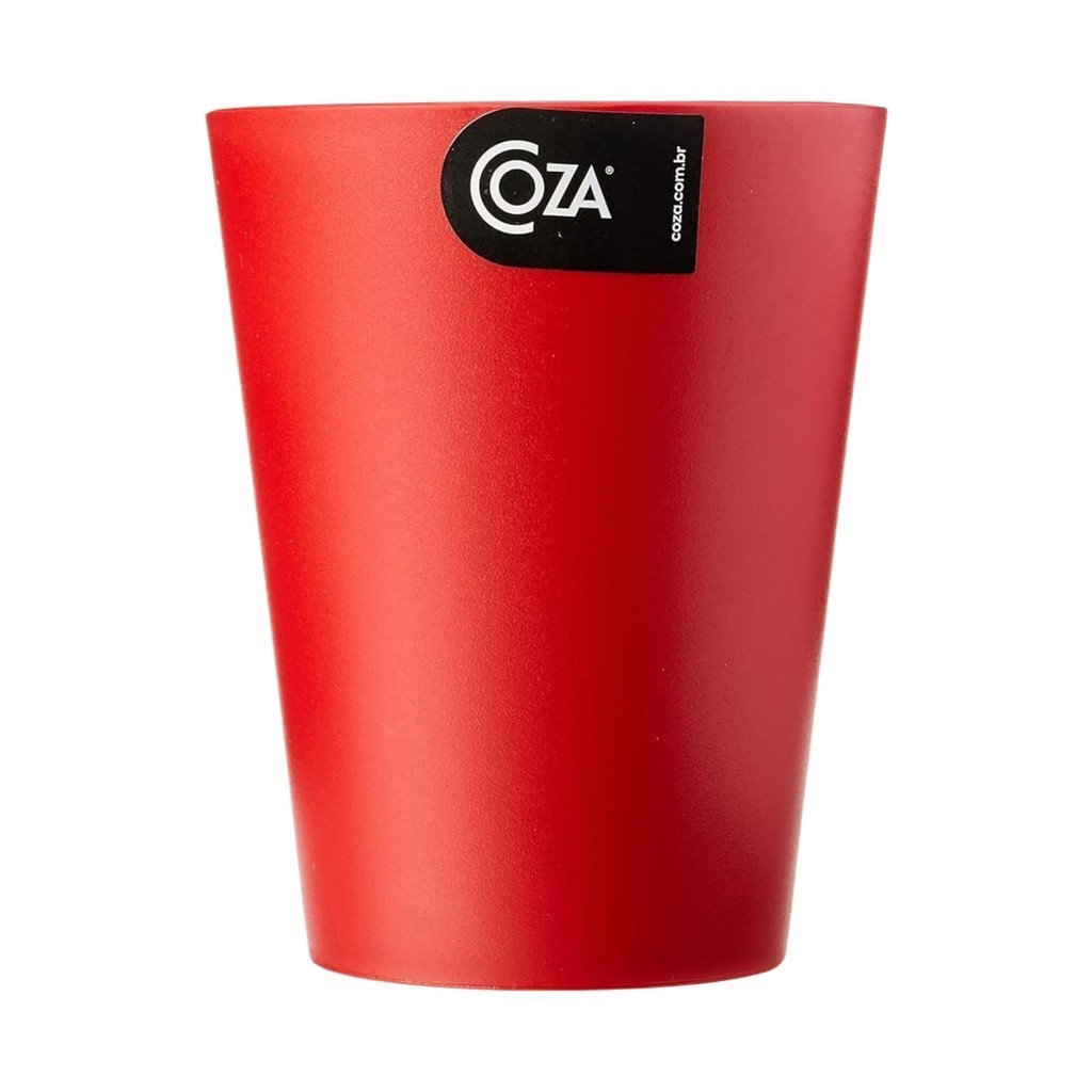 Copo Cônico 300 Ml Casual Coza Vermelho Bold Brinox - 10201/0465 em Oferta na Shopee