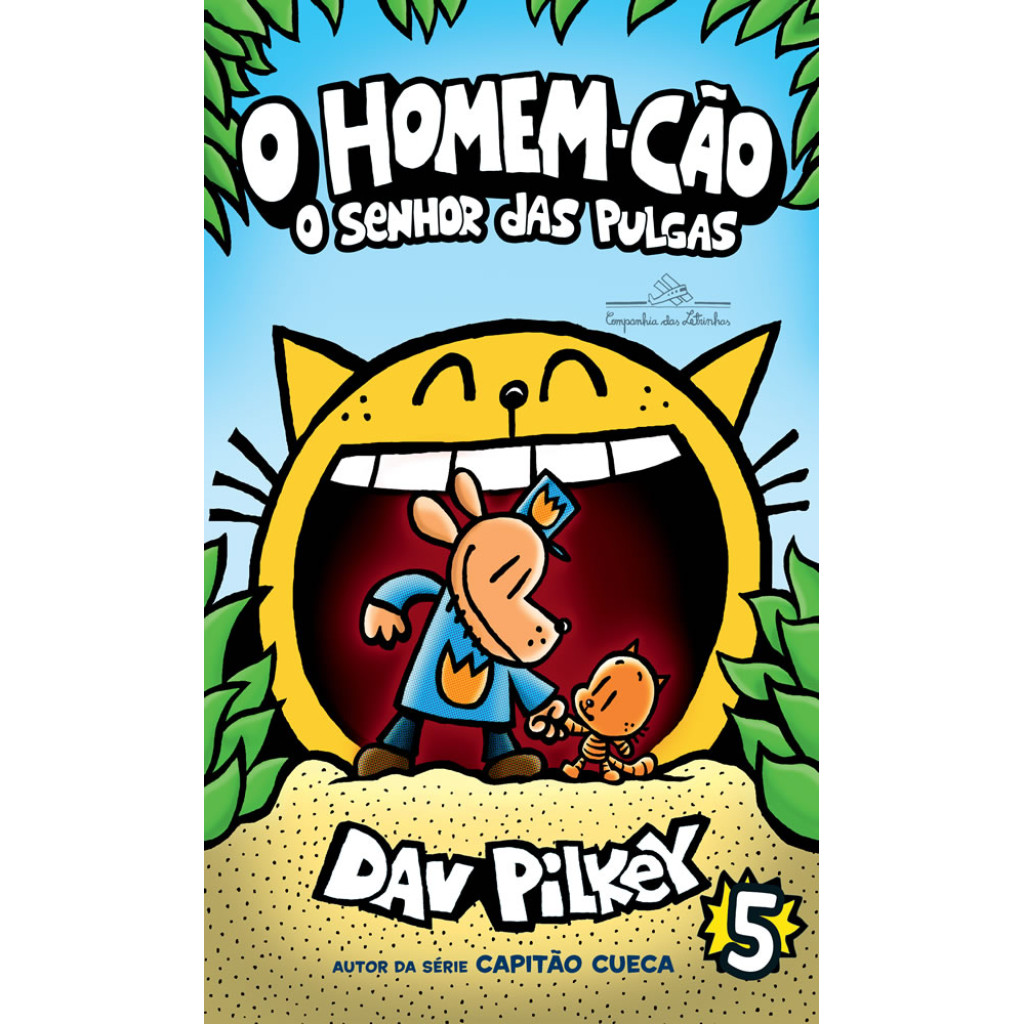 O homem-cão o senhor das pulgas – vol. 5 em Oferta na Shopee