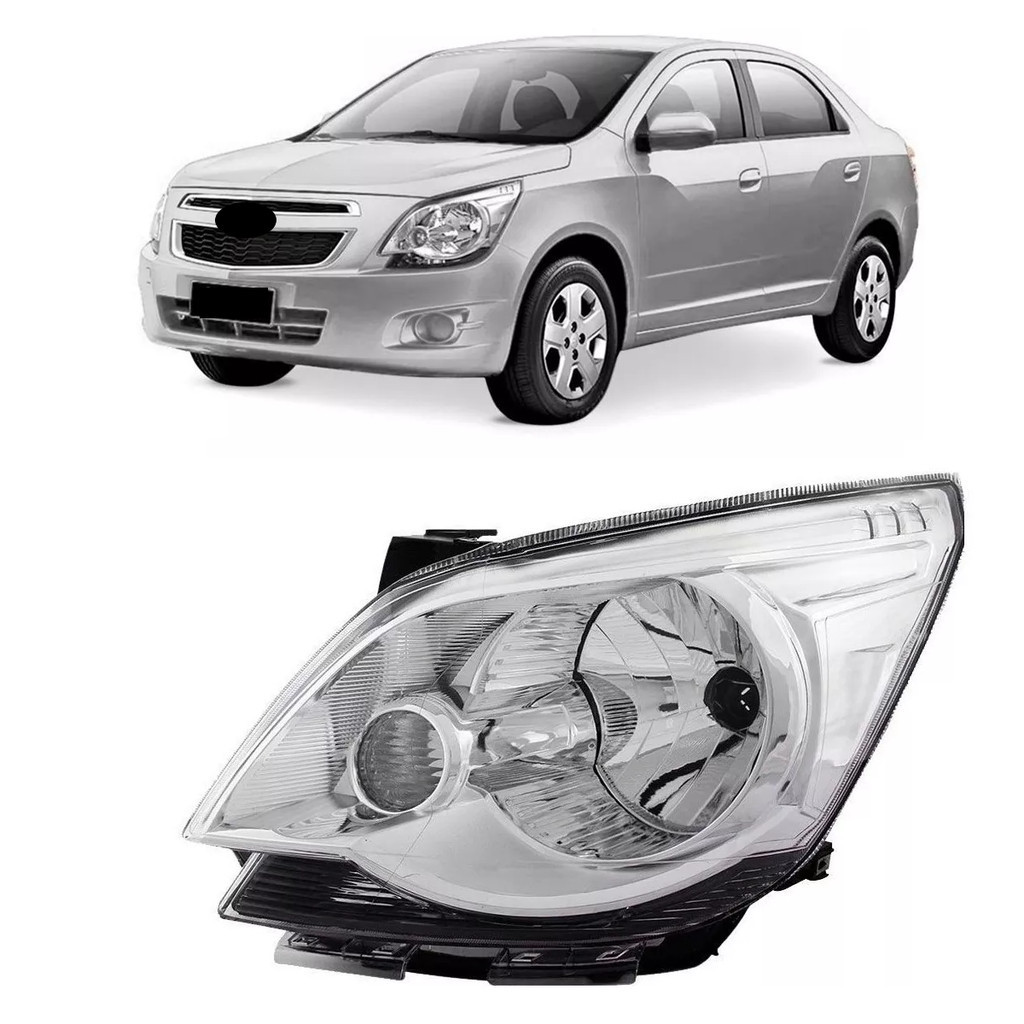 Farol Cobalt 2012 2013 2014 2015 2016 Lado Esquerdo Cromado