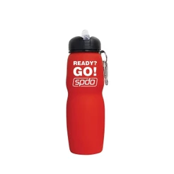 Garrafa de silicone dobrável 700ml Speedo - VERMELHO