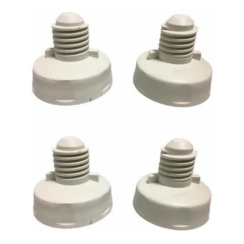 Pé Nivelador Lavadora Electrolux Ltd09 Original 4 Unidades