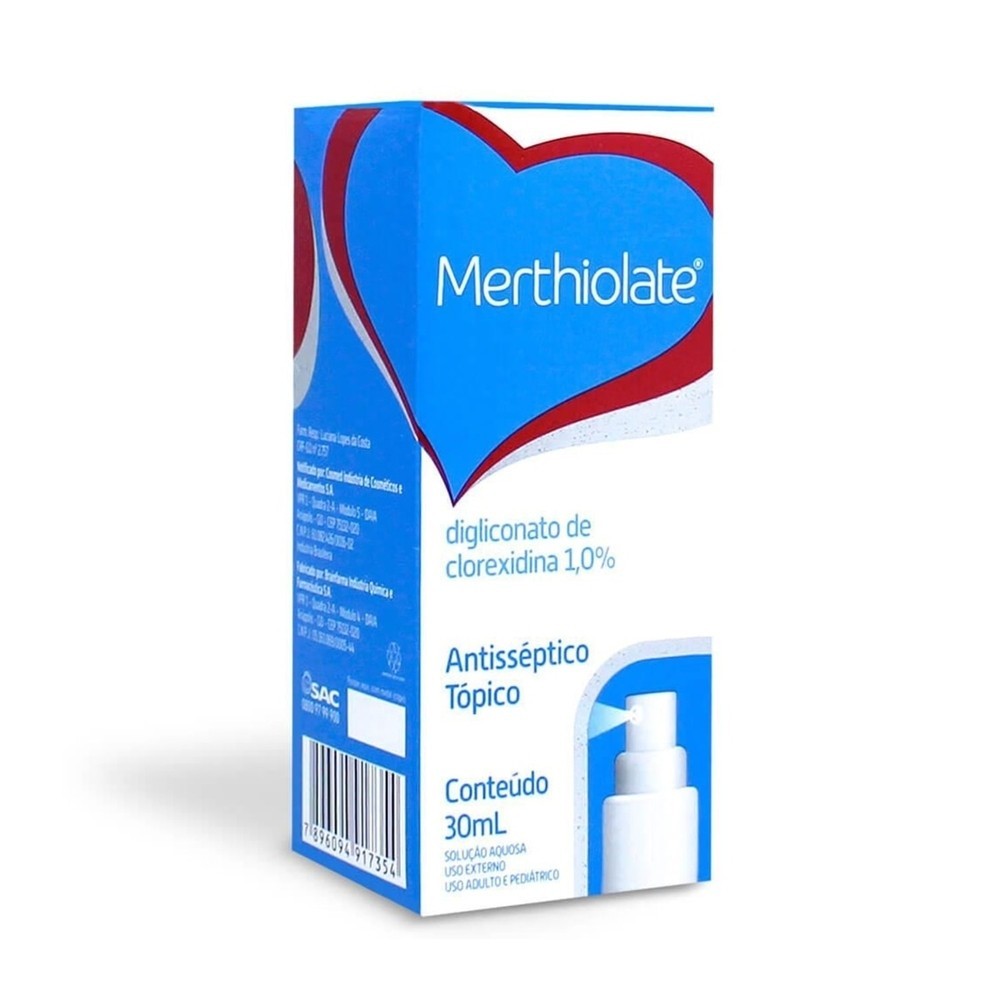 Antisseptico Merthiolate Spray 30ml - Health