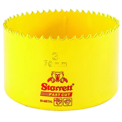 Serra Copo Fast Cut 76mm Starrett 3" Bi-Metal FCH0300-G