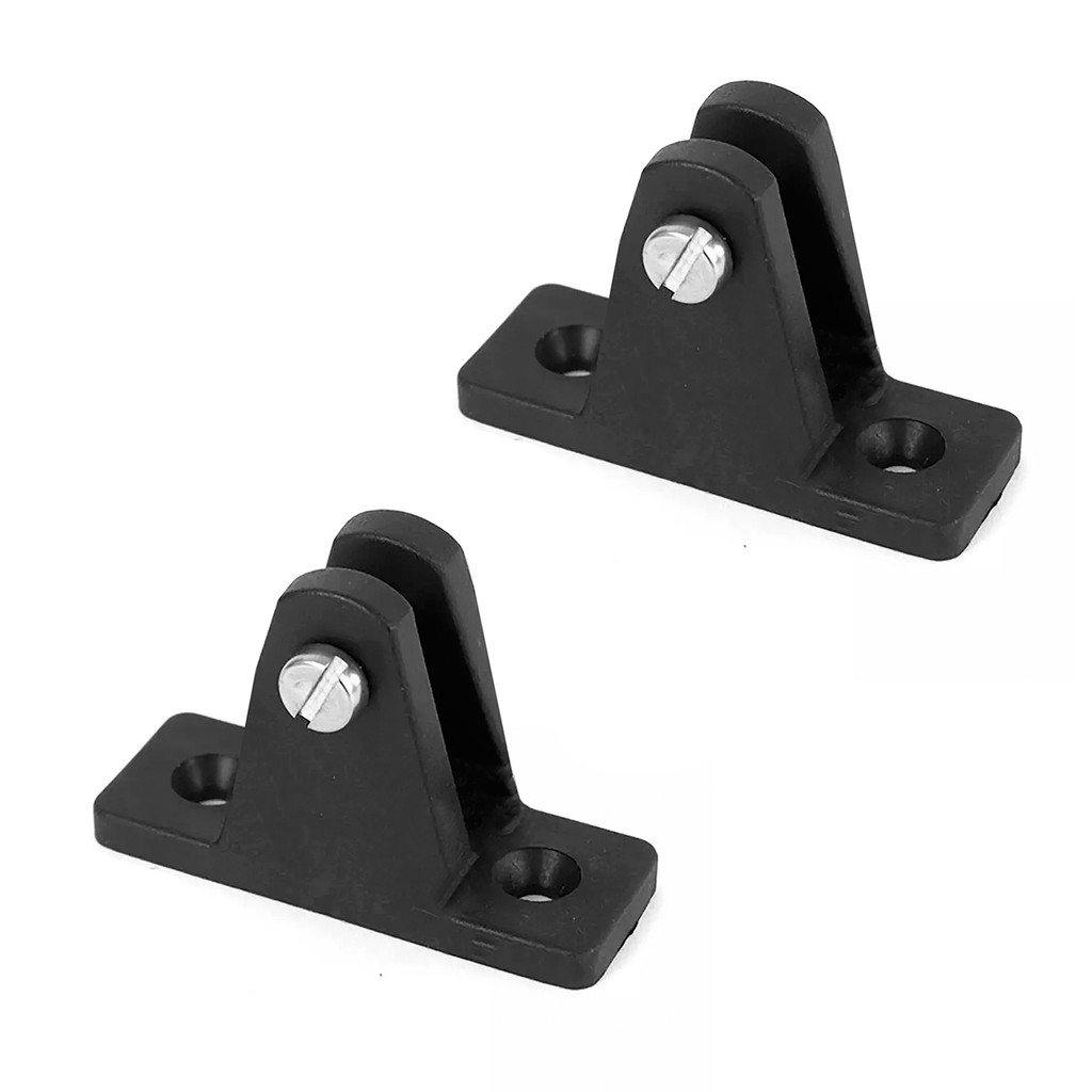 Kit 2 Base Capota Toldo 3/4 - 7/8 Nylon Náutica Barco Lancha