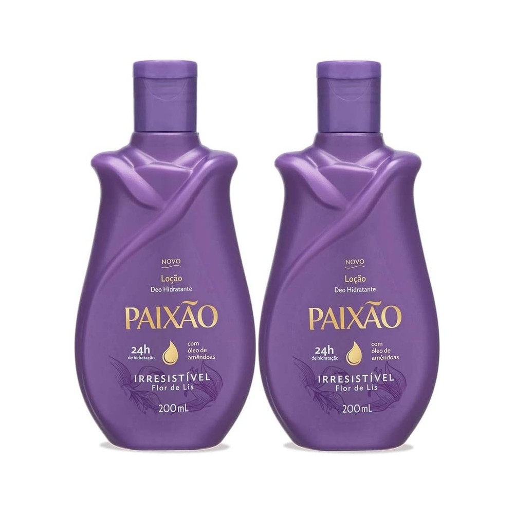 Kit 2 Und Hidratante Desodorante Paixão Irresistível 200ml em Oferta na Shopee