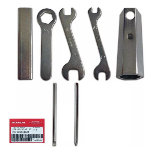 Kit Ferramenta Nxr Bros 150 2010 Original Honda em Oferta na Shopee