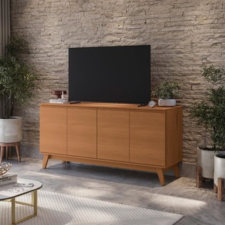 Aparador Kappesberg 4 Portas Canela 156cm em Oferta na Shopee