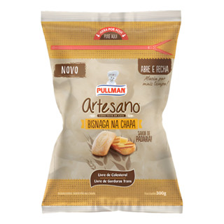 Pão Bisnaga Artesano Na Chapa Pullman 300g em Oferta na Shopee