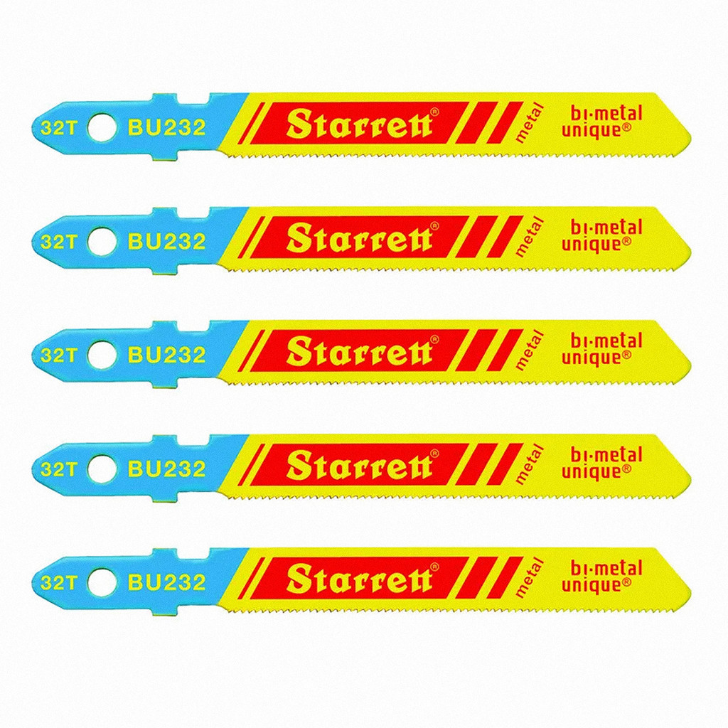 Lâmina Tico-Tico Starrett 50mm para Metal 32 Dentes 5 Peças Bi-Metal BU232 em Oferta na Shopee