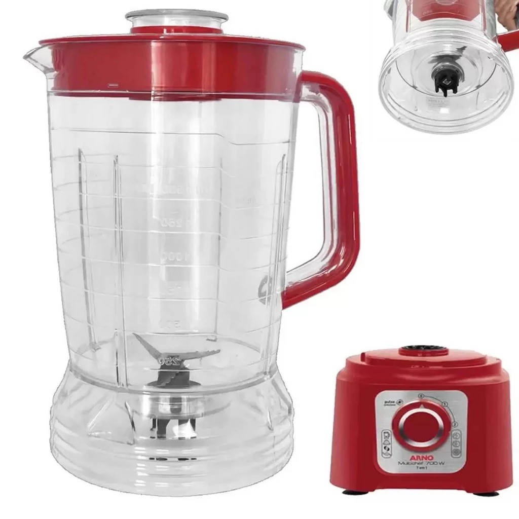 Copo Liq. Arno Power 1000w / Mult Chef 600w Vermelho