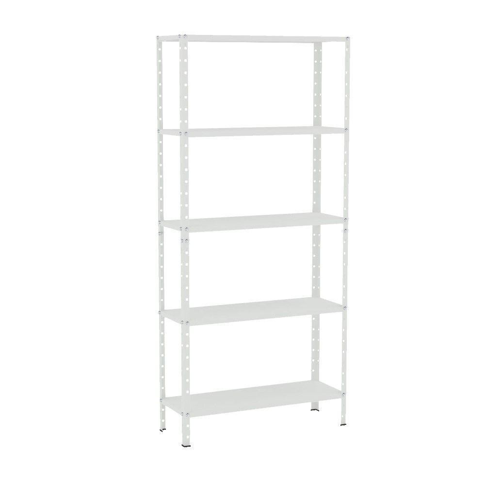 Estante Aço 5 Prateleiras Eaf005 Branca em Oferta na Shopee