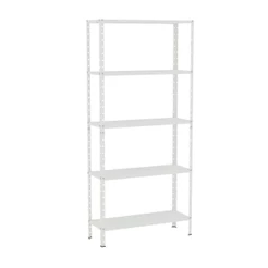 Estante Aço 5 Prateleiras Eaf005 Branca