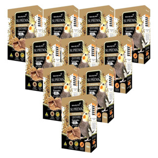 Kit 10 Sementes Suprema Calopsita Grãos 700g Reino Das Aves em Oferta na Shopee