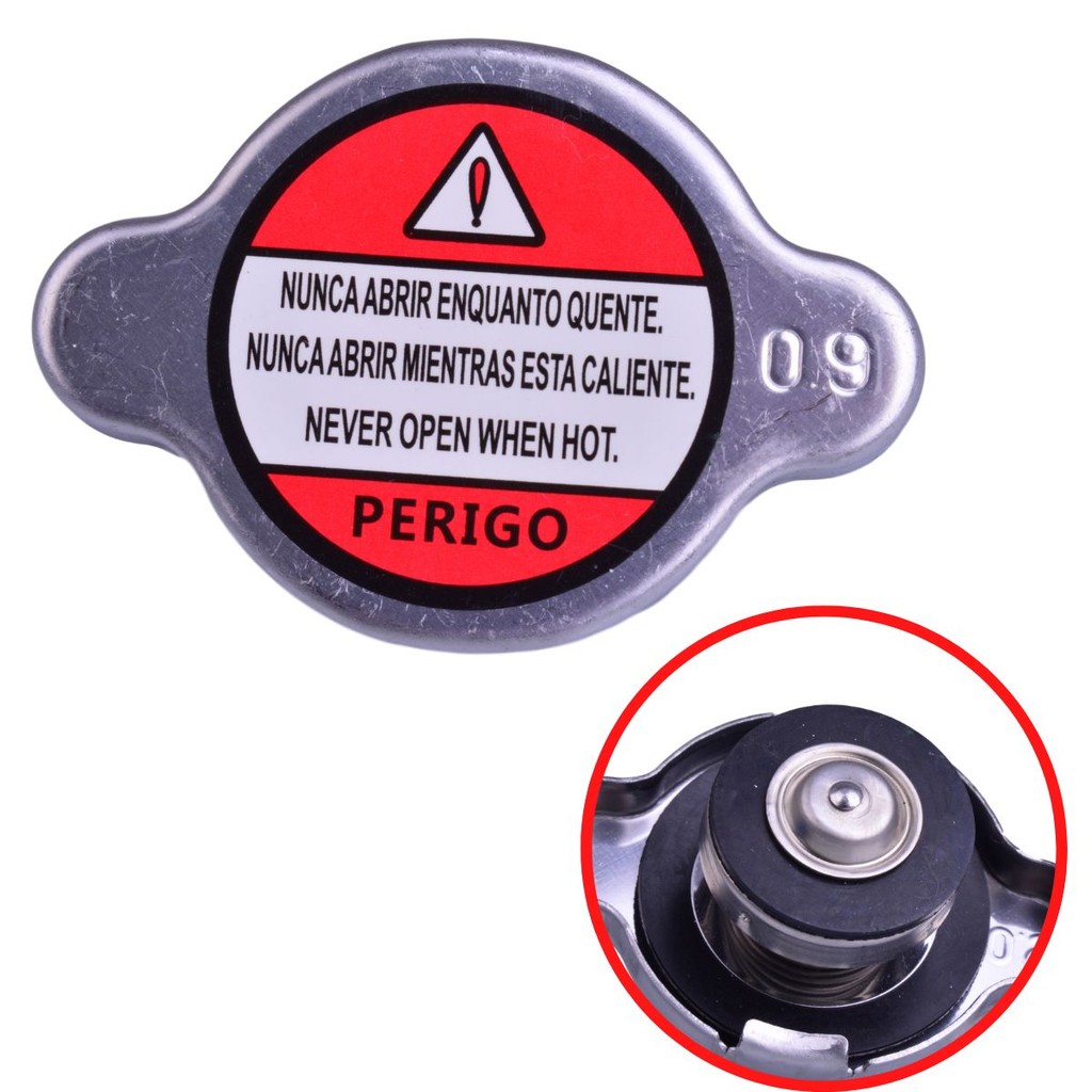 Tampa Do Radiador Kia Cerato 2.0 2004 Em Diante em Oferta na Shopee