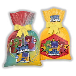 8~40 SACOLA PJ MASKS 2 FESTA LEMBRANCINHA Regina(CHOCO)