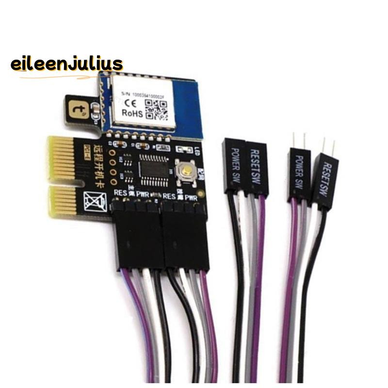 A3 Tuya Wifi PC Power Switch Computador De Mesa Cartão De Inicialização Remota Preto