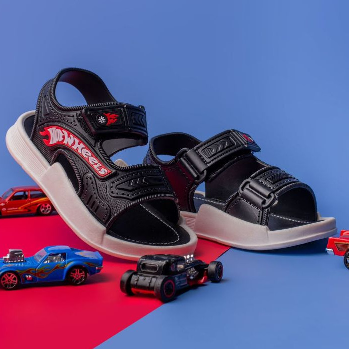 Sandalia Infantil Masculina Sapato Menino Papete Hot Wheels Casual - Pronta Entrega em Oferta na Shopee