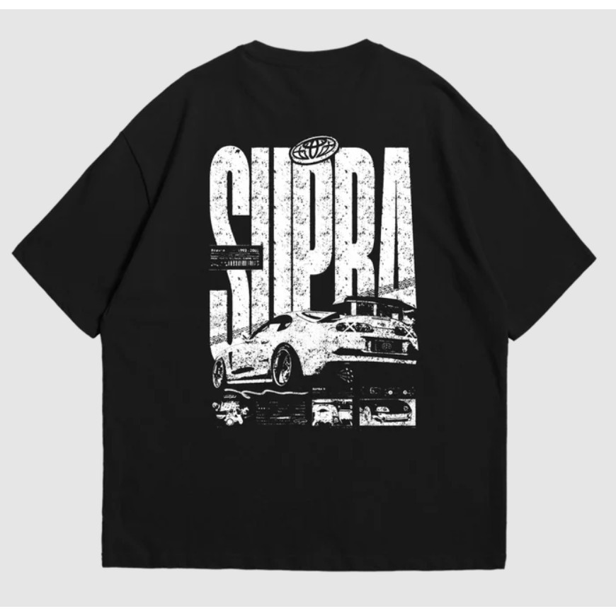 Camiseta Toyota Supra Estampa Pequeno Camisa Minimalista Carros Blusa Unissex Moderna