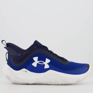 Tênis Under Armour Swish Azul e Branco em Oferta na Shopee