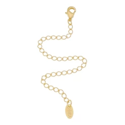 EXTENSOR DE CORRENTE PIUKA FOLHEADO A OURO 18K