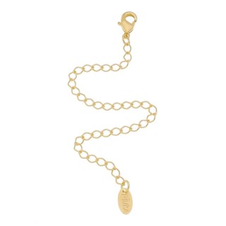 EXTENSOR DE CORRENTE PIUKA FOLHEADO A OURO 18K