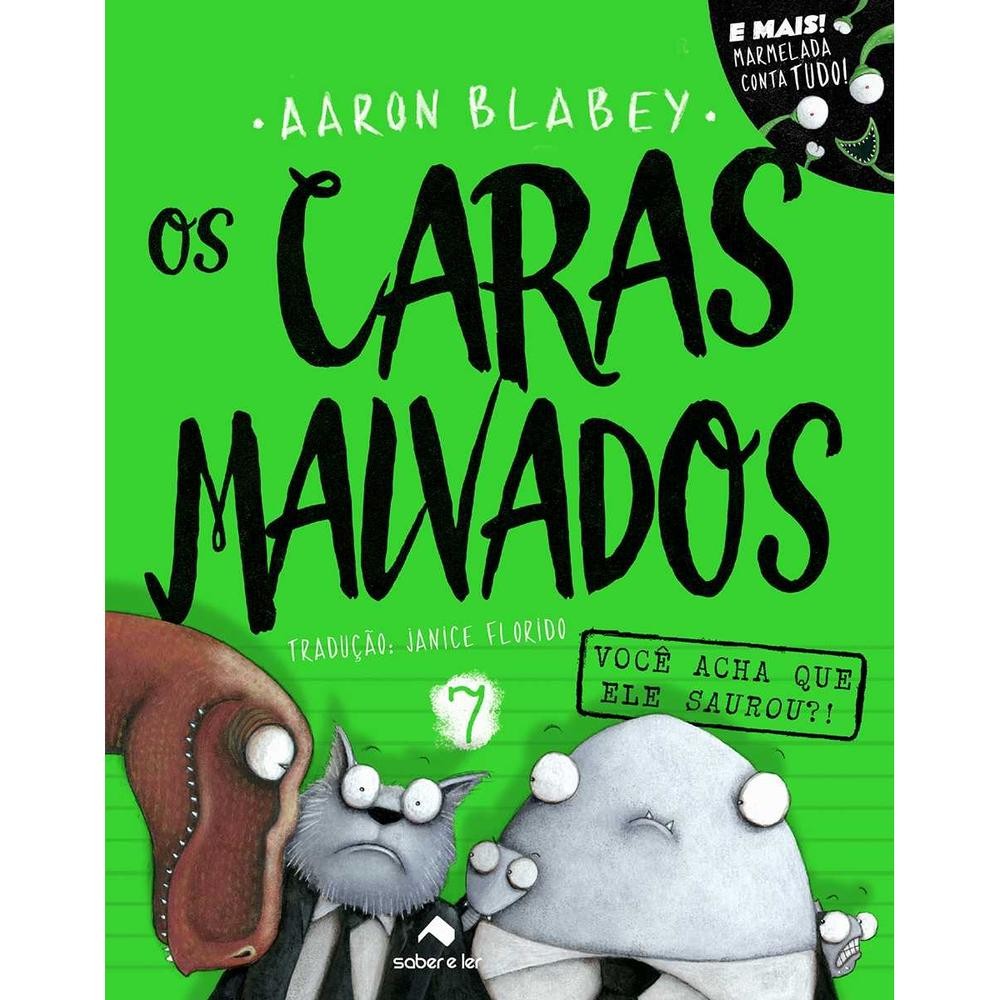 Capa do livro Os caras malvados 7