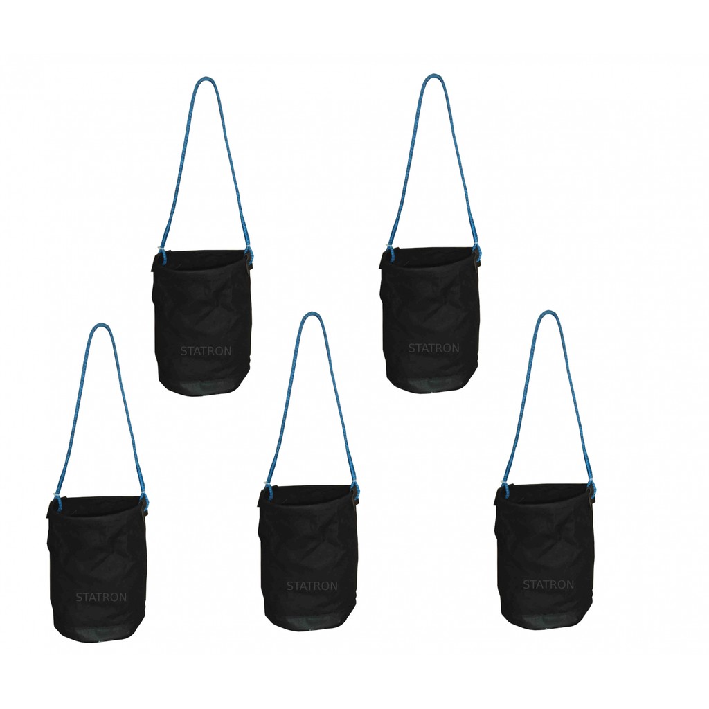 Kit 05 pcs - Bolsa Para a Corrente da Talha Manual Preta