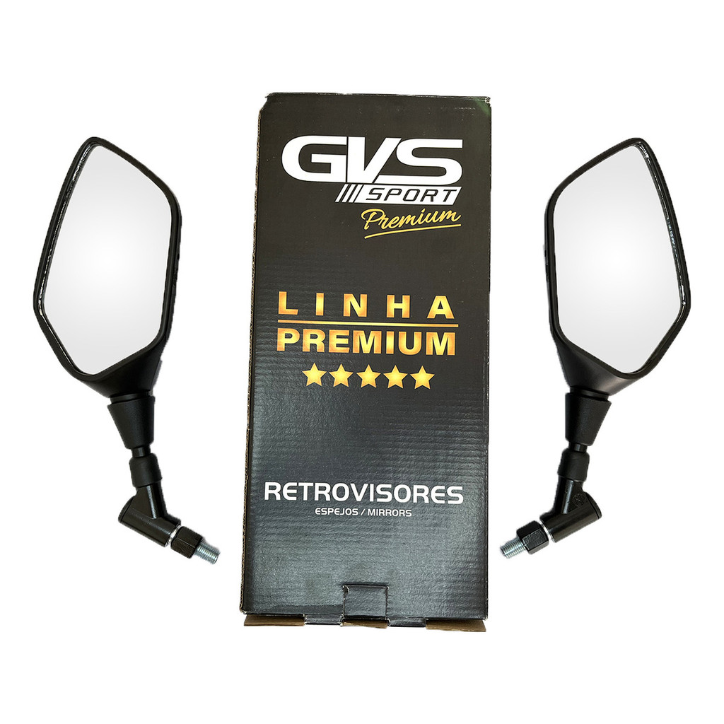 Retrovisor Xre 300 2019-2023 Giro 360o Lente Convexa Premium em Oferta na Shopee