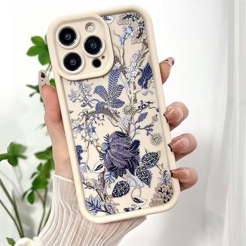 Capa De Telefone Para Samsung A05 A05S A55 A35 A16 A15 A14 A13 Com Padrão De Folha De Verão Galaxy A23 A24 A25 A32 A33 A34 A52 A53 A54 A52S A51 Silicone Macio
