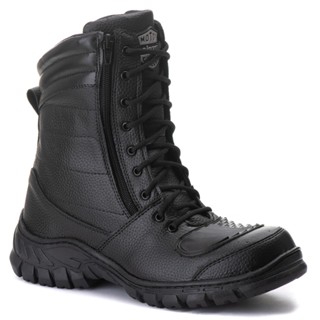 Bota Coturno Militar Salazari para Motociclista em Oferta na Shopee